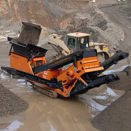 Crible pour le recyclage - RDS410 - Rockster Austria International GmbH - pour chantier de construction / mobile / pour produits en vrac
