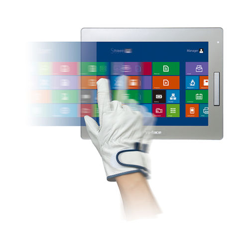 Moniteur LCD/TFT - FP5000 series - Pro-face - à écran tactile multi-points / industriel / 1024 x 768