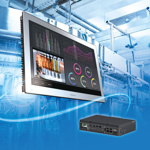 Moniteur pour l'industrie - FP6000 series - Pro-face - TFT-LCD / à écran tactile résistif / à écran tactile capacitif