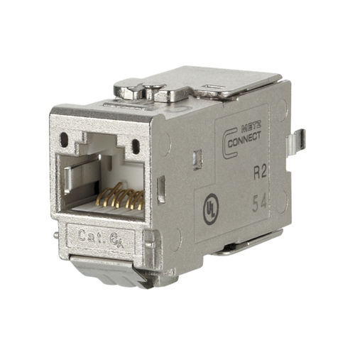 Connecteur de données - C6Amodul - METZ CONNECT - RJ45 / femelle / en zinc moulé sous pression