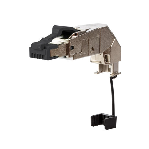 Connecteur de données - C6A RJ45 - METZ CONNECT - RJ45 / en zinc moulé sous pression / pour applications industrielles