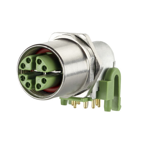 Connecteur de données - MMT471A315 - METZ CONNECT - femelle / M12 codé X / 8 pôles