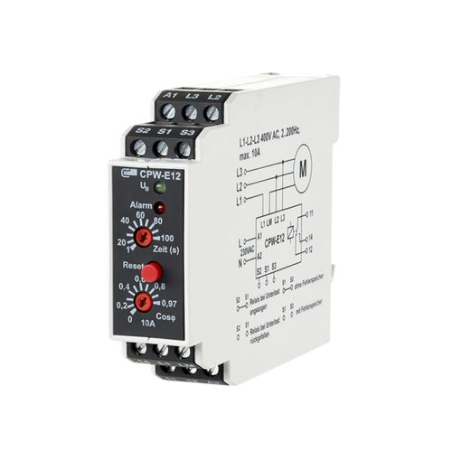 Relais de surveillance de facteur de puissance - CPW-E12, 230 V - METZ CONNECT - AC