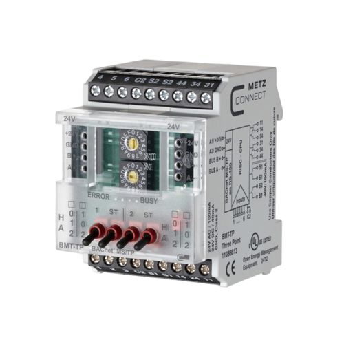 Module E/S numérique - BMT-TP BACnet MS/TP - METZ CONNECT - BACnet / avec sortie relais / 6 entrées digitales