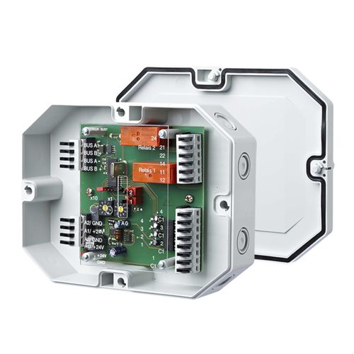Module d'E/S numérique - MR-DIO4/2-IP65 Modbus RTU - METZ CONNECT - Modbus / 4 entrées numériques / avec sortie relais