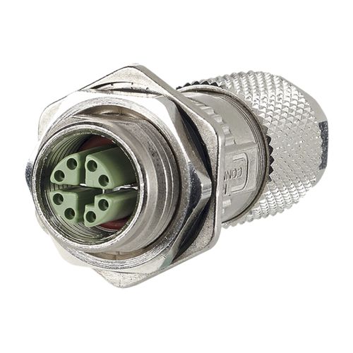 Connecteur de données -  MMF881A315-0001 - METZ CONNECT - M12 codé X / 8 pôles / en zinc moulé sous pression