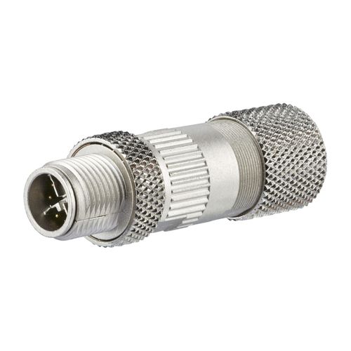 Connecteur de données -  MNF881A315-0001 - METZ CONNECT - M12 codé X / en zinc moulé sous pression / pour applications ferroviaires