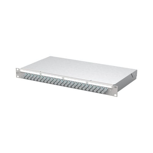 Panneau de brassage 19" - 150450BA24-E - METZ CONNECT - de fibre optique / OM3