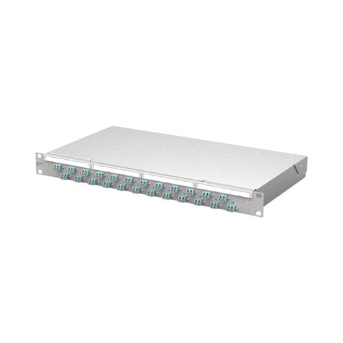 Panneau de brassage 19" - 1504507724-E - METZ CONNECT - de fibre optique / OM3