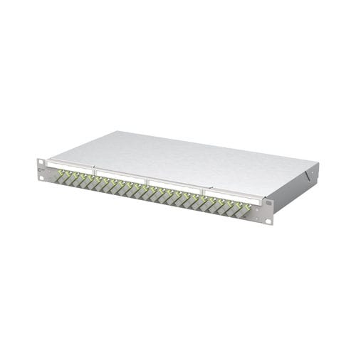 Panneau de brassage 19" - 150450BM24-E - METZ CONNECT - de fibre optique / OM5