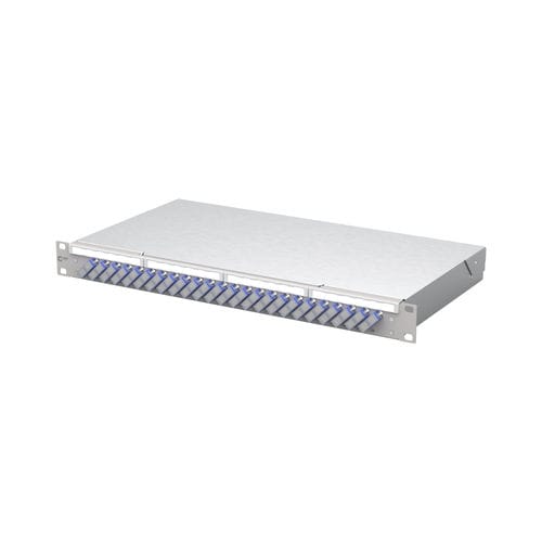Panneau de brassage 19" - 150450E224-E - METZ CONNECT - de fibre optique / OS2