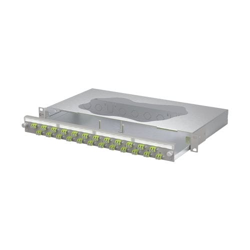 Panneau de brassage 19" - 1504607M24-E - METZ CONNECT - de fibre optique / OM5