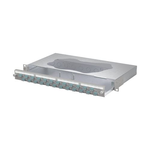 Panneau de brassage 19" - 1504607724-E - METZ CONNECT - de fibre optique / OM3