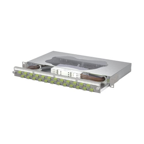 Panneau de brassage 19" - 1504687M24-E - METZ CONNECT - de fibre optique / OM5