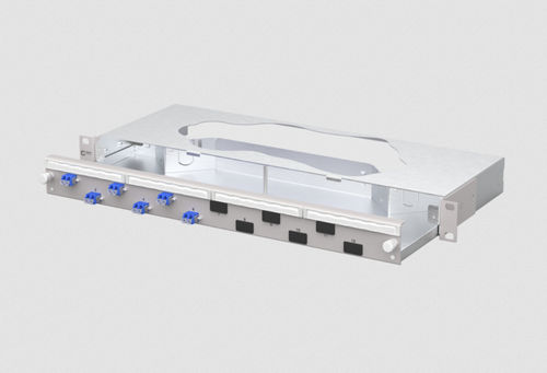 Panneau de brassage type LC - OpDAT slide² K - METZ CONNECT - 19" / 1U / de fibre optique