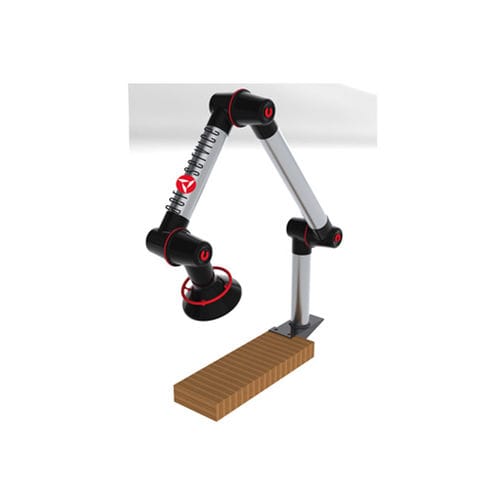 Bras d'aspiration mural - LAB - AERSERVICE EQUIPMENTS SRL - flexible / articulé / pour fumée