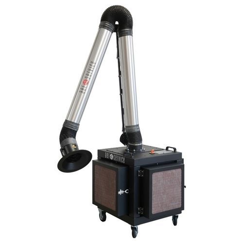 Aspirateur de fumée portatif - ICAF - AERSERVICE EQUIPMENTS SRL - de soudage / à filtre au charbon actif / à filtre sec