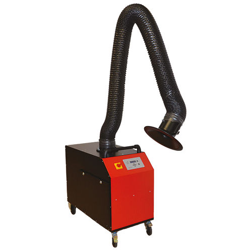 Aspirateur de fumée portatif - EVO 2.2 - AERSERVICE EQUIPMENTS SRL - de soudage / à filtre au charbon actif / avec filtre HEPA