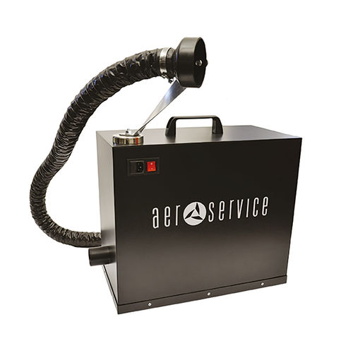 Aspirateur de fumée portatif - AER 201 - AERSERVICE EQUIPMENTS SRL - de soudage / à filtre au charbon actif / à cartouche