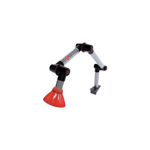 Bras d'aspiration fixe - LAB - AERSERVICE EQUIPMENTS SRL - flexible / pour poussière / de fumée de soudage