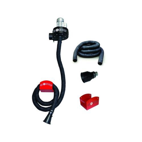 Extracteur de gaz d'échappement pour atelier - APN1 series - AERSERVICE EQUIPMENTS SRL - mural