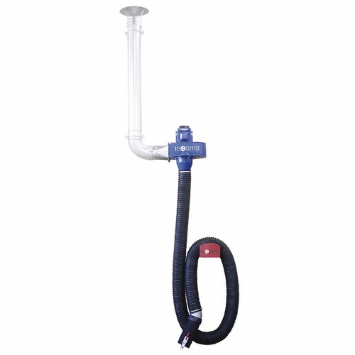 Extracteur de gaz d'échappement pour voiture - APT TRUCK - AERSERVICE EQUIPMENTS SRL - pour atelier / pour garage / mural
