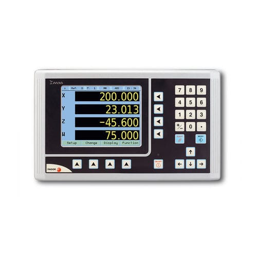 Indicateur de position - DRO 40i-P - FAGOR - numérique / sur rail DIN / pour fraiseuse
