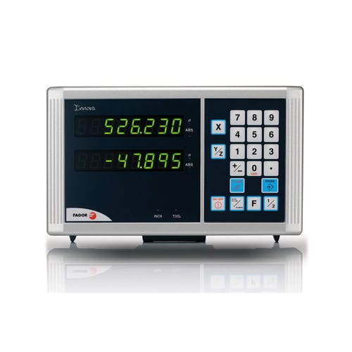 Indicateur de position - DRO 20i E - FAGOR - numérique / à LED / pour montage sur panneau
