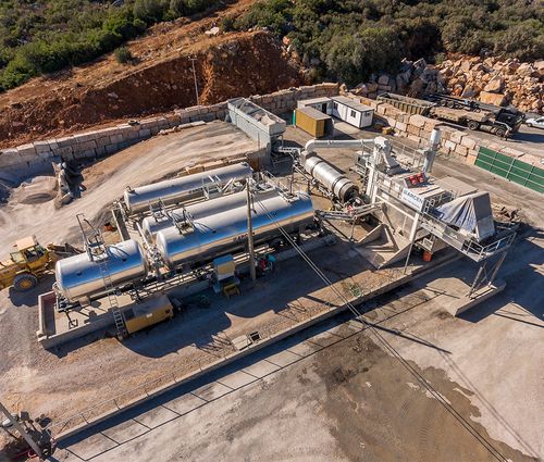Centrale d'enrobage mobile - AB_M - ARCEN ENGENHARIA, S.A. - discontinue