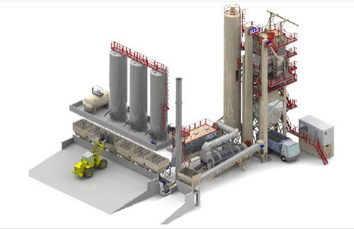 Centrale d'enrobage stationnaire - ARCEN ENGENHARIA, S.A.
