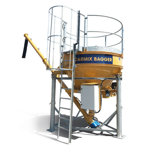 Ensacheuse verticale - BAGGER - CARMIX - METALGALANTE - flow-pack / automatique / pour chantier de construction