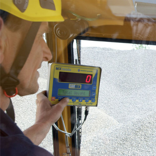 Système de pesage embarqué - LOAD CELLS - CARMIX - METALGALANTE
