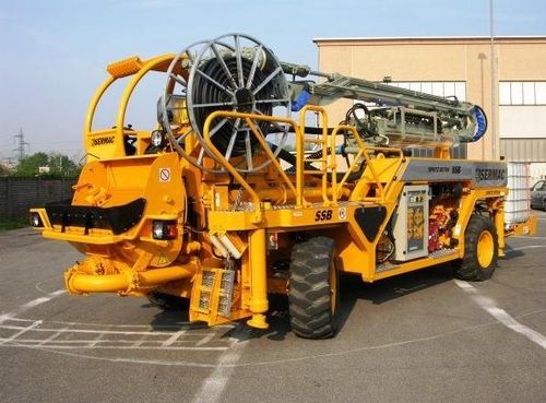 Pompe à béton pour tunnel - SSB-2T15N - SERMAC S.p.A.