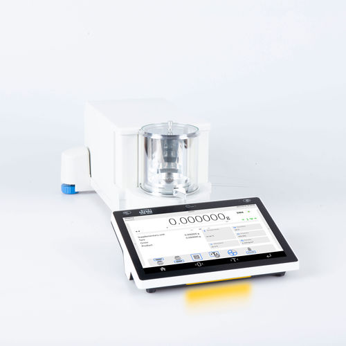 Microbalance de laboratoire - MYA 5Y series - RADWAG - kilogrammes / interne / avec afficheur graphique