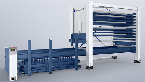 Magasin de stockage automatique vertical - TruStore 1000 series - TRUMPF machines & systems - pour tôle / de palettes / compact