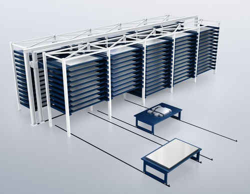 Magasin de stockage automatique vertical - STOPA - TRUMPF machines & systems