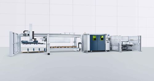 Machine de découpe laser à fibre - TruMatic 5000 - TRUMPF machines & systems - par laser solide / à l'emporte pièce / pour aluminium