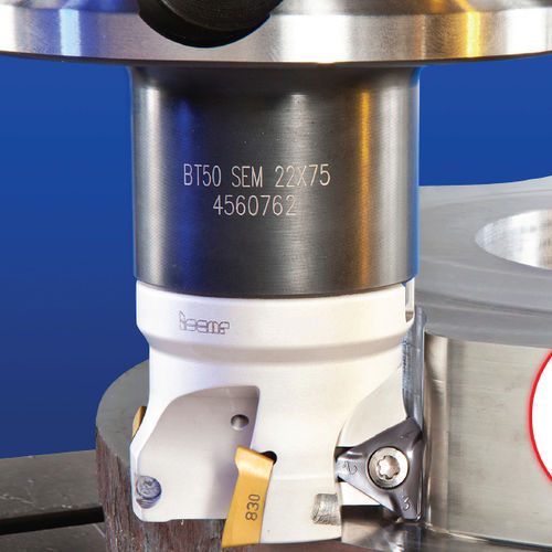 Fraise deux tailles - HM390 series - ISCAR Tools - à plaquettes amovibles / d'ébauche / de semi-finition