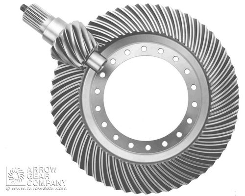 Engrenage hypoïde - Arrow Gear Company - conique / à bride