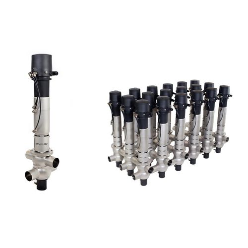 Vanne à piston - D4 series - APV - pneumatique / antimélange / de blocage