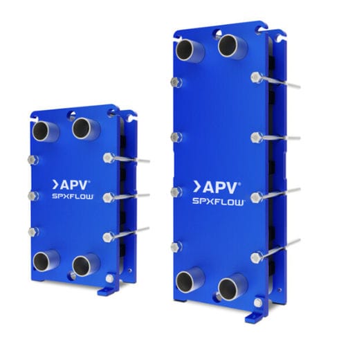 Échangeur de chaleur à plaques - Mira  - APV - liquide / liquide / pour l'industrie