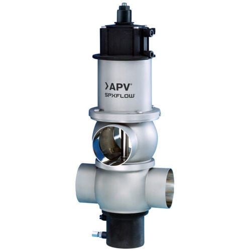 Vanne à boisseau sphérique - DE series - APV - pneumatique / antimélange / pour l'eau