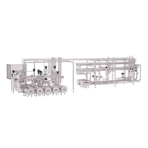 Installation de nano-filtration à membrane - NF - APV - pour produits laitiers / de lactosérum / en ligne