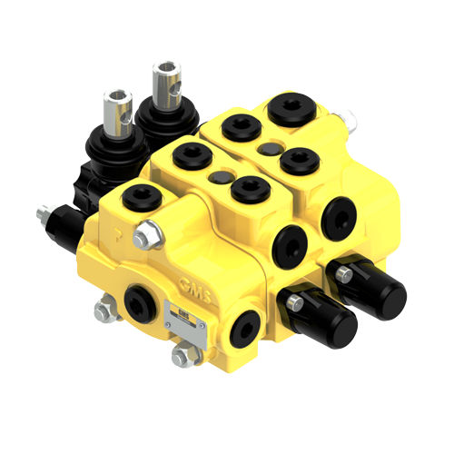 Distributeur hydraulique sectionnel - 50L GS series - GMS Hydraulic Components - à tiroir / à commande assistée