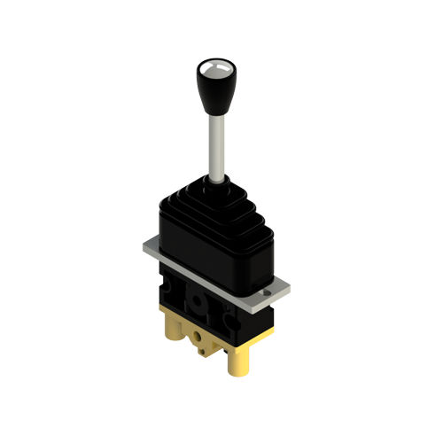 Distributeur pneumatique pilote - JP100 series - GMS Hydraulic Components - avec actionnement manuel