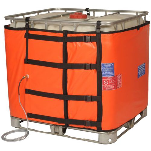 Couverture chauffante ATEX - LMK Thermosafe Ltd - pour conteneur IBC