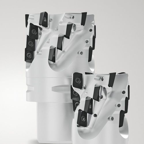 Fraise deux tailles - Helical Turbo 10 series - SECO TOOLS - à plaquettes / de profilage / haute performance