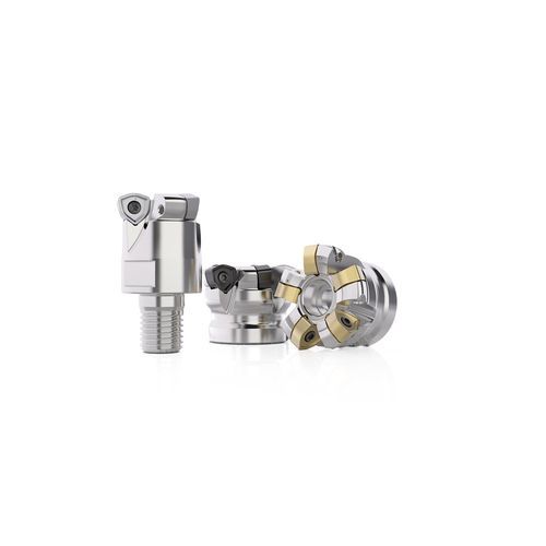 Fraise deux tailles - Highfeed 6 series - SECO TOOLS - à plaquettes / à copier / arête de coupe