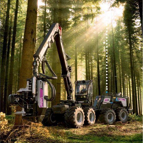 Abatteuse forestière sur pneus - 8H GTE HYBRID - Oy Logset Ab