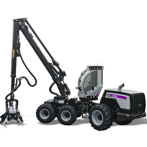 Abatteuse forestière sur pneus - 6HP GT - Oy Logset Ab